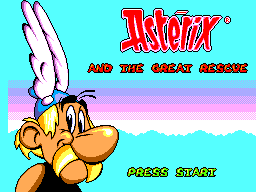 Asterix and the Great Rescue (Europe) (En,Fr,De,Es,It) Title Screen